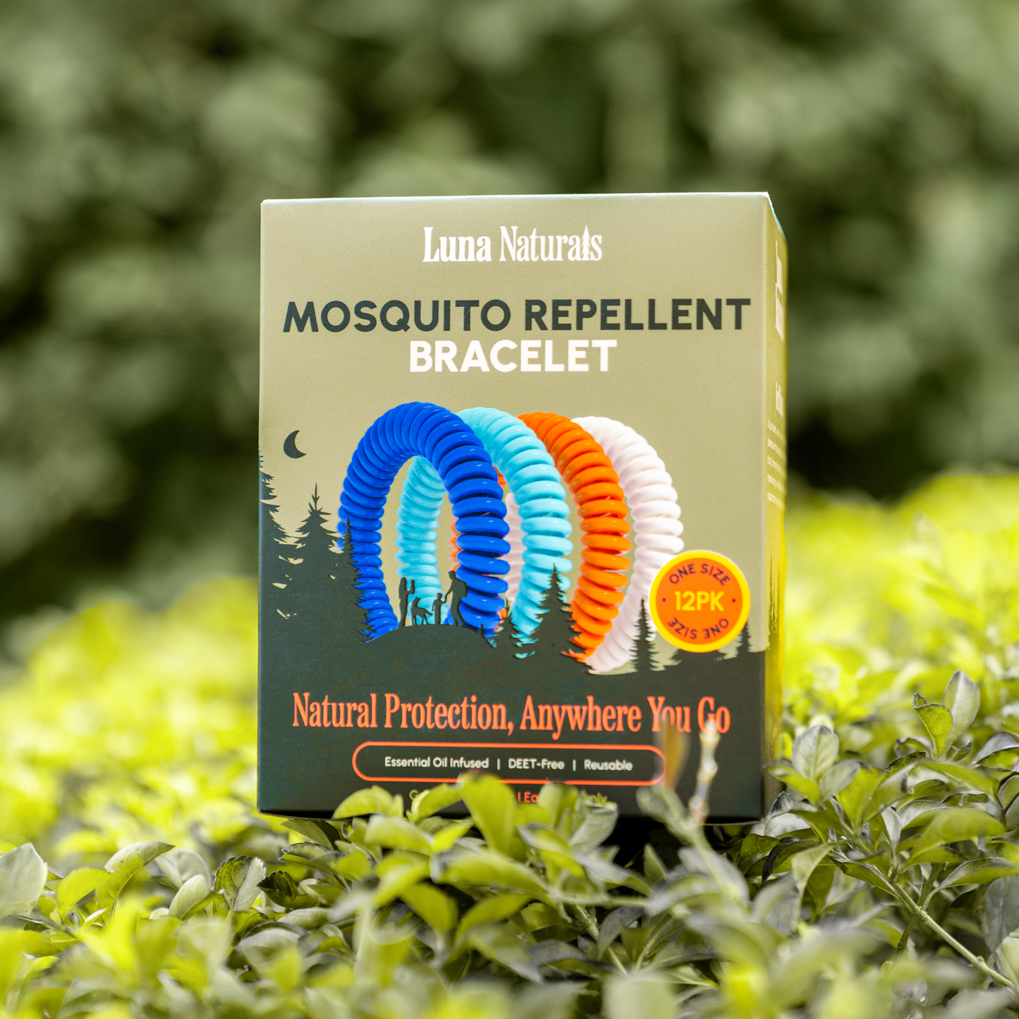 Mosquito Repellent Bracelets - 12 Pack