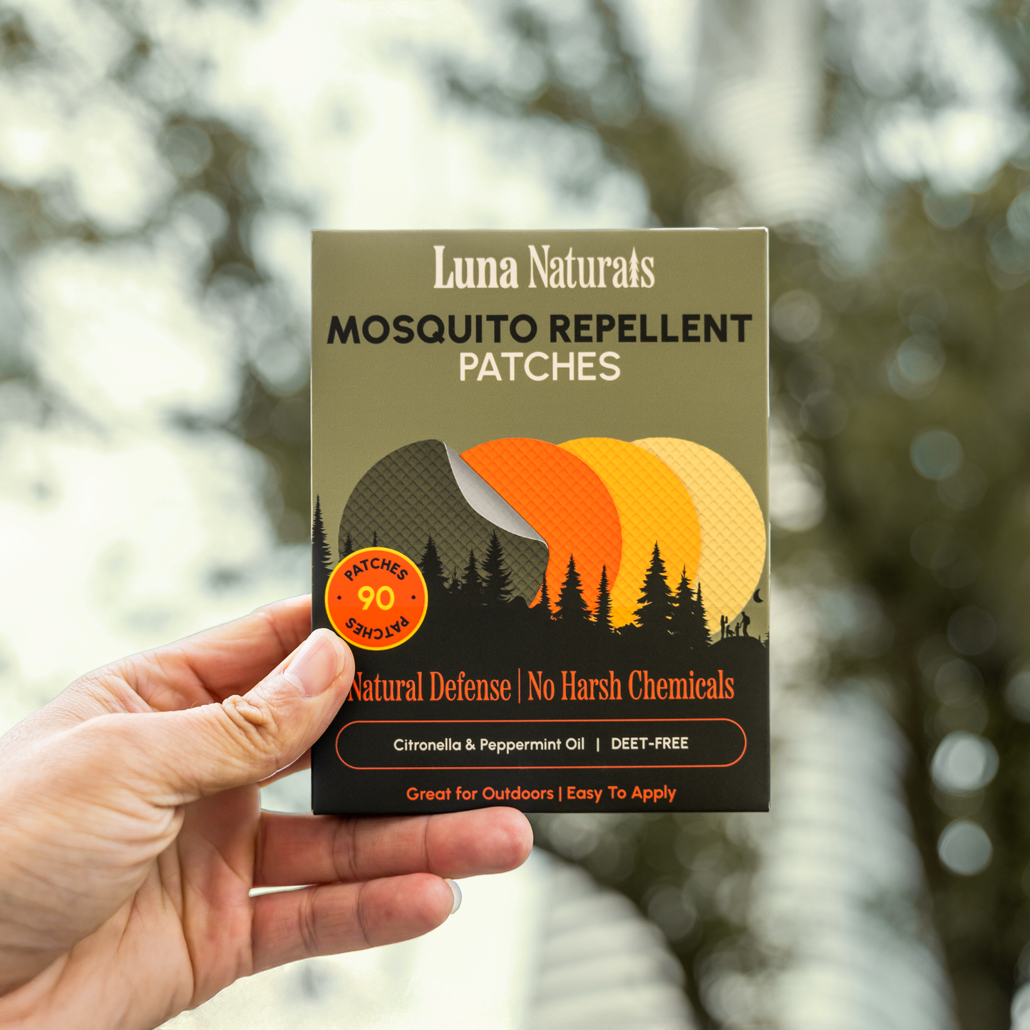 Mosquito Repellent Patches - 90 Patches