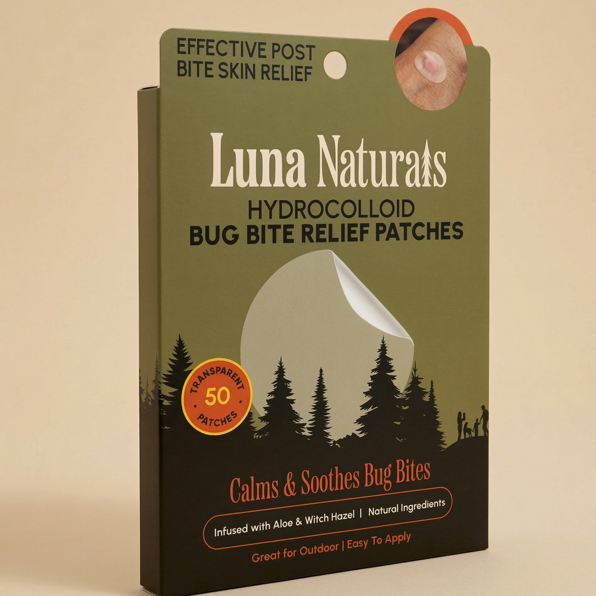 Bug Bite Relief Patches 50 — Add-On