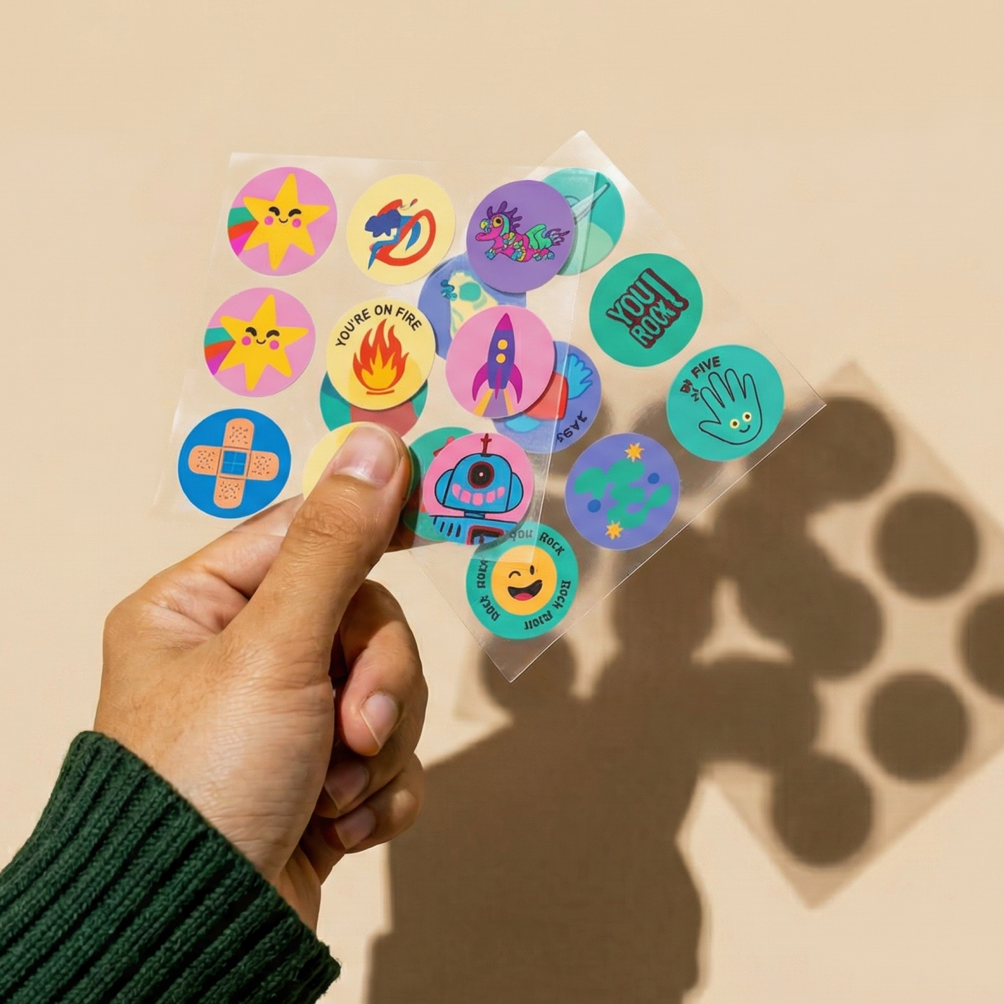 Mosquito Repellent Patches for Kids - 90 Patches.