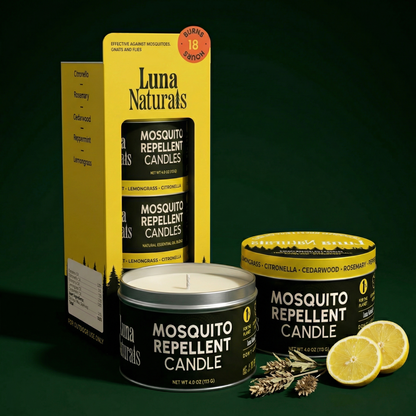 Mosquito Repellent Candles - 3 Pack
