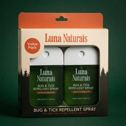 Bug & Tick Repellent Spray - 50 mL x 2
