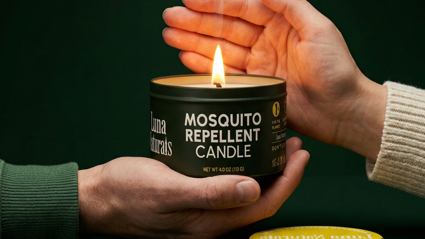 Mosquito Repellent Candles - 3 Pack