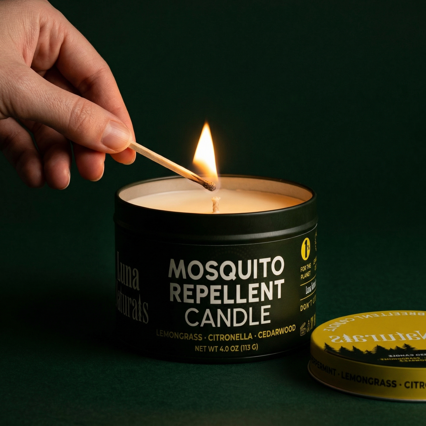 Mosquito Repellent Candles - 3 Pack