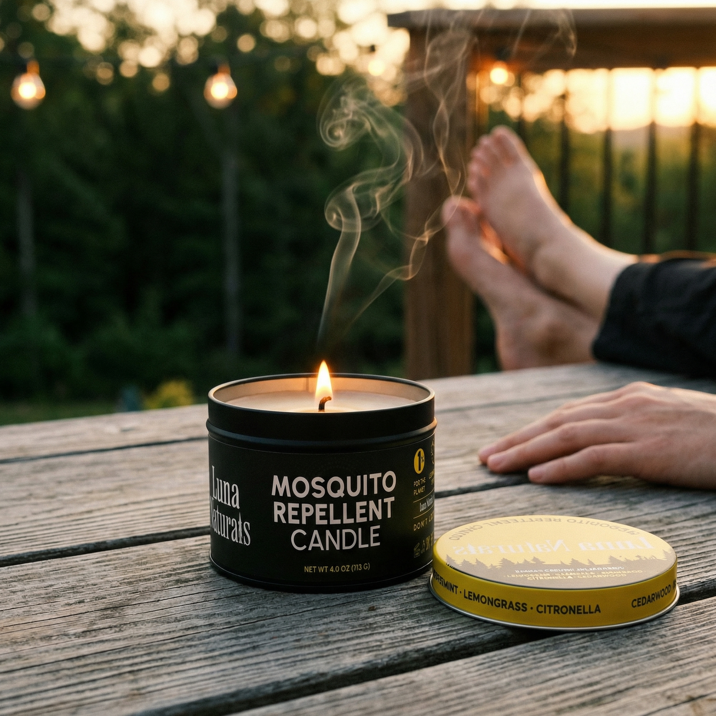 Mosquito Repellent Candles - 3 Pack
