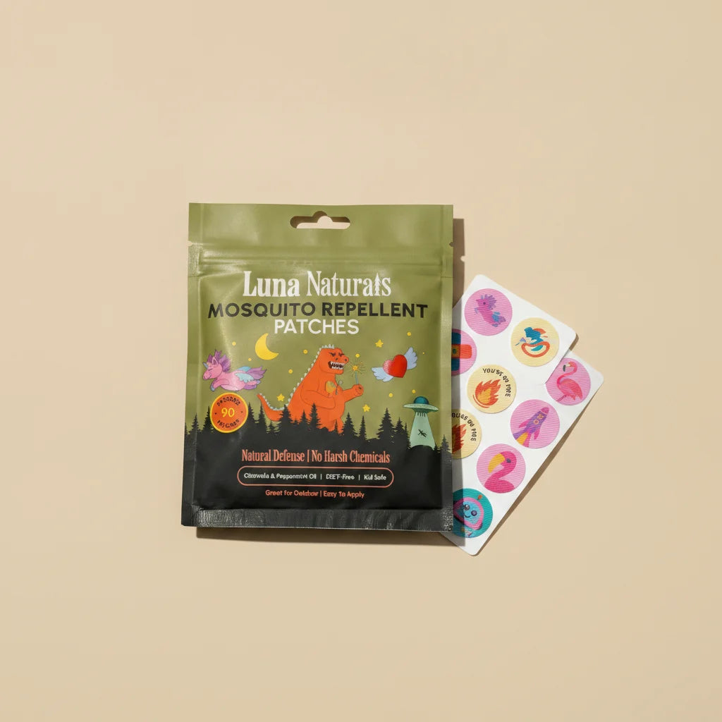 Luna Kids Mosquito Patches — 1-Pack (90 Patches)