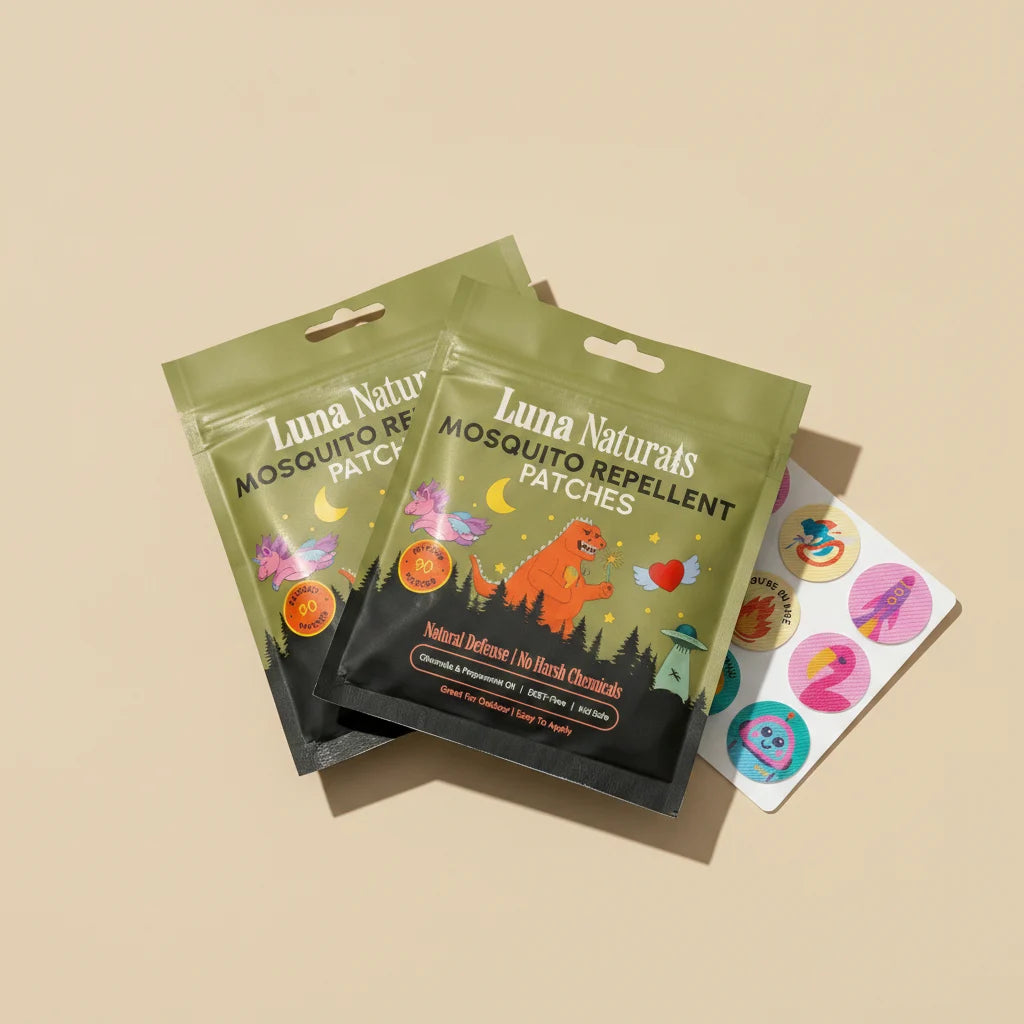 Luna Kids Mosquito Patches — 2-Pack (180 Patches)