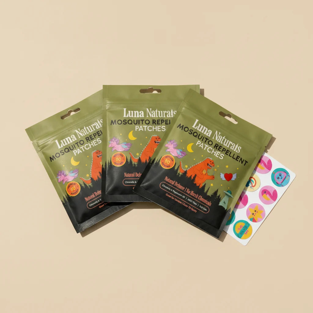 Luna Kids Mosquito Patches — 3-Pack (270 Patches)